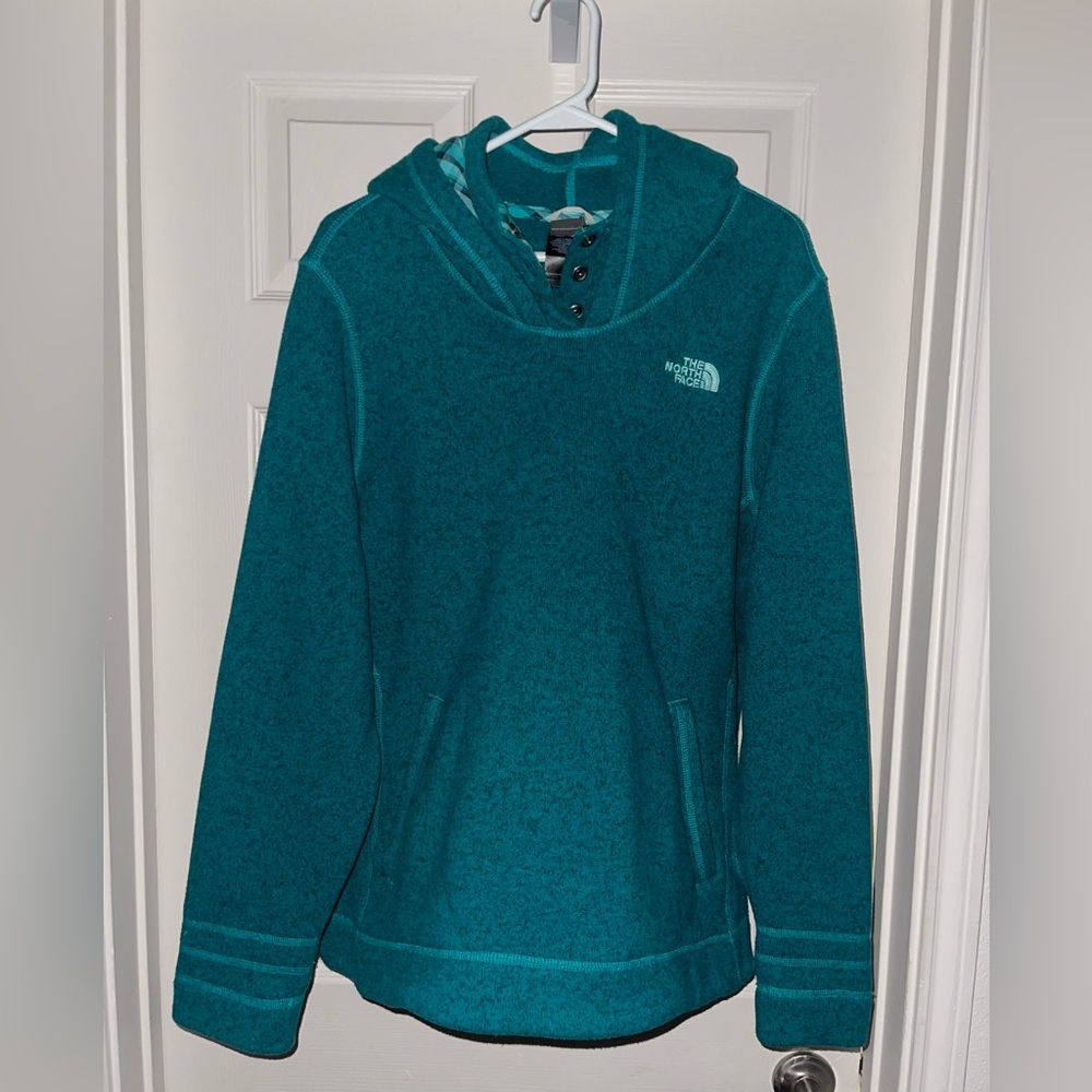 North Face Women’s Fleece Pullover with Hood XXL